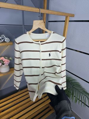 RL Polo SweatShirt Cream S83-CR