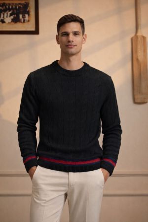 Gucc_i Signature Sweatshirt Black