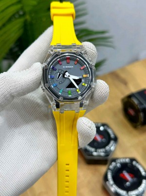 G SHOCK CORE GUARD YELLOW Rainbow