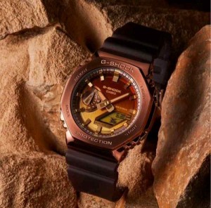 G SHOCK GM 2100 Brown gold
