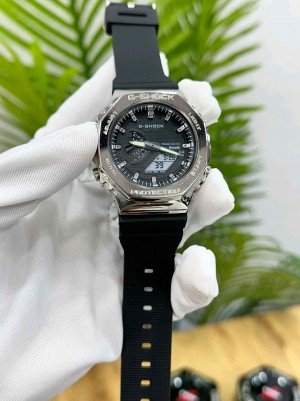 G SHOCK GA 2100 silver black