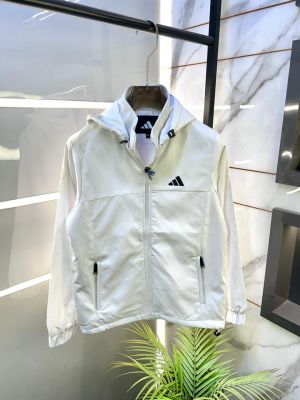 Adida s Imported White Super Premium Wind Shetter Jacket F3310-WH
