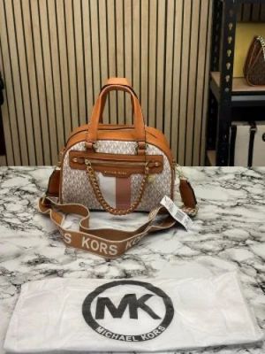 Michael_Kors Williamsburg Handbag With Dust Bag (Beige)