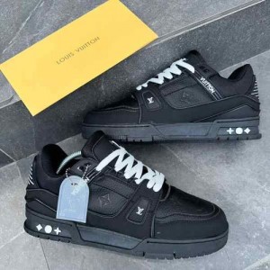 Louis-Vuitton-LV-Skate-Sneaker-trainer-Blk
