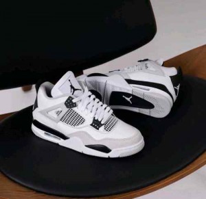 AJ 4 Military Black Semi UA Quality (608