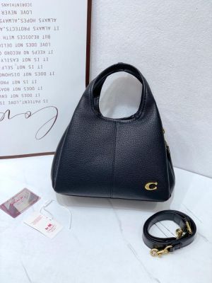Coach_Lana_Shoulder_Bag_Black_Leather_With_OG_Box_&_Dust_Cover_CM545