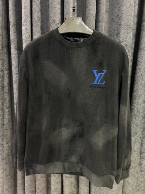 L-OUIS V-UITTON IMPORTED SWEATSHIRT STORE ARTICLE BLACK