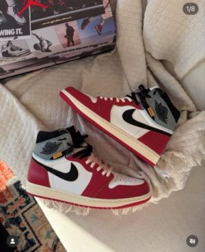 Jordann 1 High Union LA Chicago Shadow Red Semi ua quality 