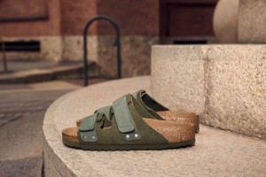 BIRKENSTOCK GREEN UJI SLIDE