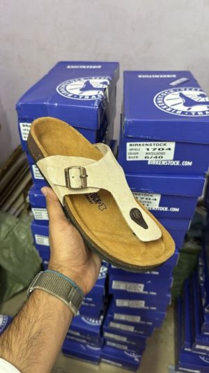 Birkenstock Gizeh  Cream suede 1904