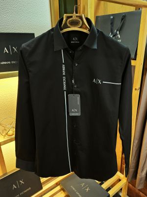 Ax Shirts Side Logo black M93-B