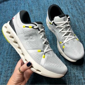 On Cloudsurfer 2 Running Shoes in Glacier Ivory