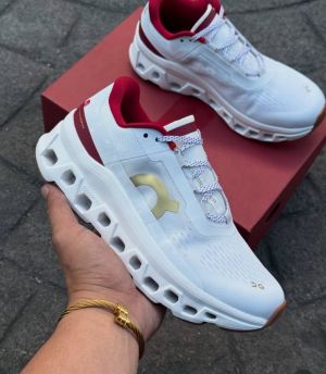 On running cloudmonster 2 white gold red