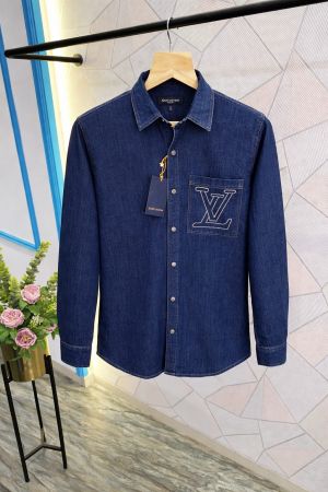 Louis_Vuitton Premium Quality imported Denim Shirt 