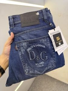 D&G PREMIUM BLUE DENIM JEANS STRAIGHT FIT LENGHT 41