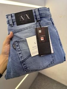 ARMAN-I EXCHANGE PREMIUM BLUE DENIM JEANS STRAIGHT FIT LENGHT 41