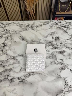 Goyar_d Classic Monogram Bi-Fold Wallet With Box (Coffee-60223)