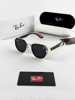 Rayban gold_black 3674