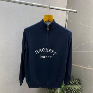 Hacket_t Navy Blue Premium Knit Pullover 506