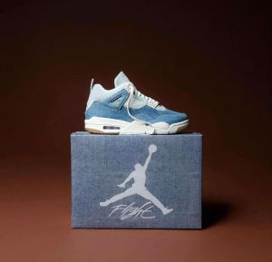 Jordann 4 Denim Worn Blue For Mens semi ua 530