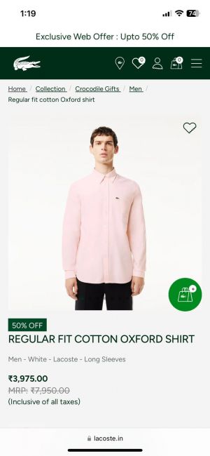 Lacost e Pink Premium Shirt 100% Oxford Cotton Fabric With custom Branded Button Tagging And Brand Poly Bag 3445