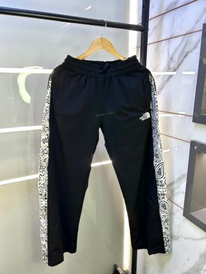 North Face Black Imported Printed Super Premium Track Pant F2964-BL