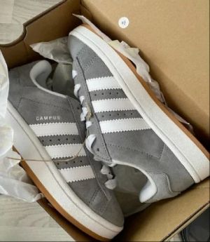 .ADIDAS.CAMPUS.GREY.FOR.MEN.SUEDE.QUALITY.