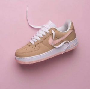 Nik ee Air force 1 Linen 1st Leather 
