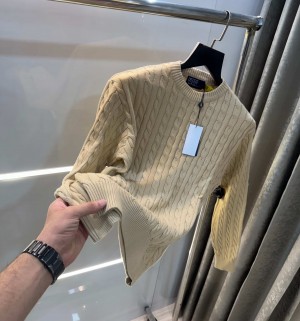 Ralph Lauren Beige Knitted Pullovers