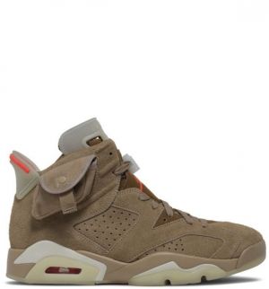 Travis Scott x Air Jordan 6 Retro British Khaki Sample