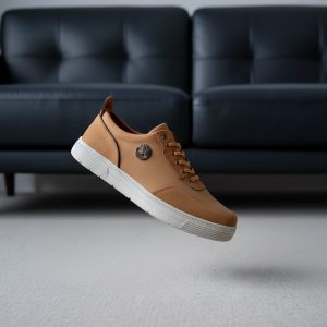 TIMBERLAN.D LOW CAUSAL SNEAKER TAN GREY