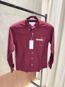 SALE CALVIN KLEI N MAROON SHIRT