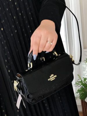 Coac_h Hailey Flap signature Bag with box 563