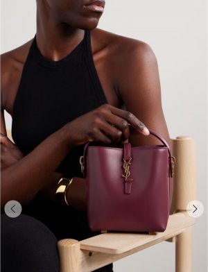 Ysl Le 37 Mini Bucket Bag With Original Box & Dust Cover Packaging