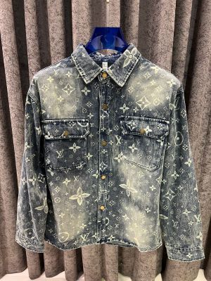 Louis Vuitto-n IMPORTED STORE ARTICLE DENIM SHIRT 