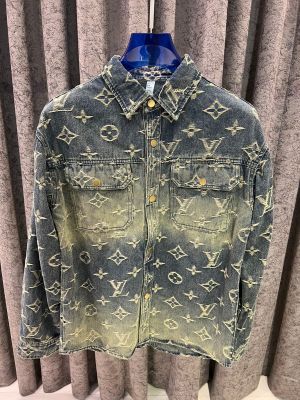 Louis Vuitto-n IMPORTED STORE ARTICLE DENIM SHIRT 