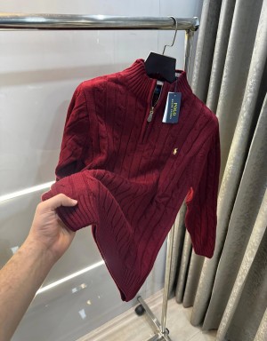 Ralph Lauren Polo Wine Knitted Pullover