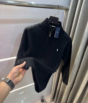 Ralph Lauren Polo Black Knitted Pullover