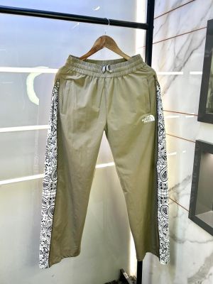 North Face Light Brown Imported Printed Super Premium Track Pant F2964-LBR
