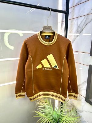 Adida s Imported Brown Super Premium Sweatshirts F3212-BR
