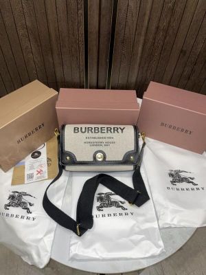 burberr_y vintage logo shoulder bag with box 386