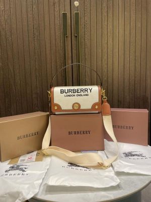 burberr_y vintage logo shoulder bag with box 388