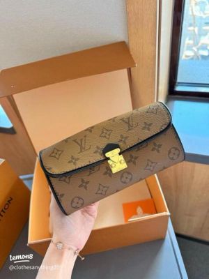 Louis_vuitton camile pochette bag with magnet box 633