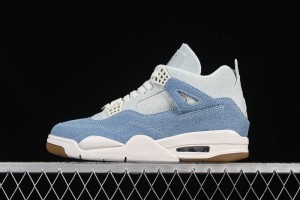Nike Air Jordan Retro 4 Denim Worn Blue