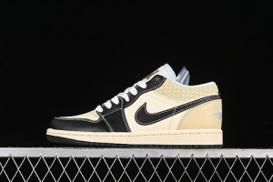 Nike Air Jordan Retro 1 Low SE Coconut Milk Black