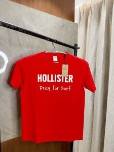 Sale Hollister Red Tshirt