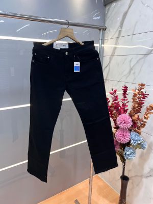 Ami Black Premium Imported Stretchable Lycra Fabric Straight Fit Denim 3494