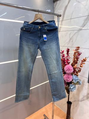 Dolce and Gabban a Light Shade Premium Imported Stretchable Lycra Fabric Straight Fit Denim with Embroidered Work 3477