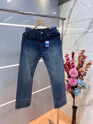 Dolce and Gabban a Dark Shade Premium Imported Stretchable Lycra Fabric Straight Fit Denim with Embroidered Work 3476