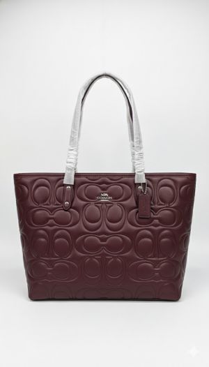 COACH_CITY_TOTE_EMBOSSED_LOGO_TOTE_BAG_WITH_DUSTBAG_CARDS_TAGS_ETC